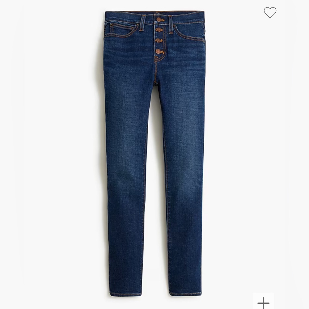 J. Crew Factory 10" high-rise skinny jean